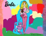 Barbie con sus mascotas