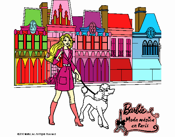 Barbie y su perrita