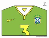 Camiseta del mundial de fútbol 2014 de Brasil