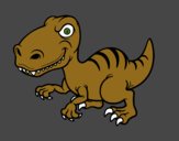 Dinosaurio velociraptor