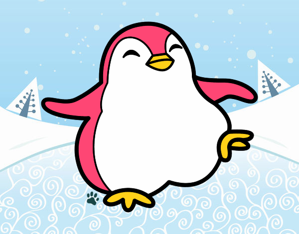 Pingüino bailando