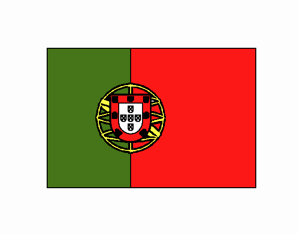 Dibujo Portugal pintado por  pro00707