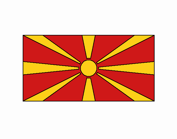 Dibujo República de Macedonia pintado por  pro00707