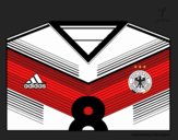 Camiseta del mundial de fútbol 2014 de Alemania