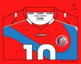 Camiseta del mundial de fútbol 2014 de Costa Rica