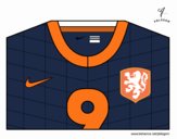 Camiseta del mundial de fútbol 2014 de Holanda