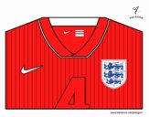 Camiseta del mundial de fútbol 2014 de Inglaterra