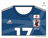 Camiseta del mundial de fútbol 2014 de Japón