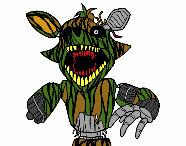 Foxy terrorífico de Five Nights at Freddy's