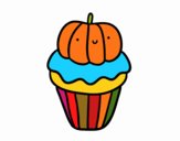 Halloween cupcake