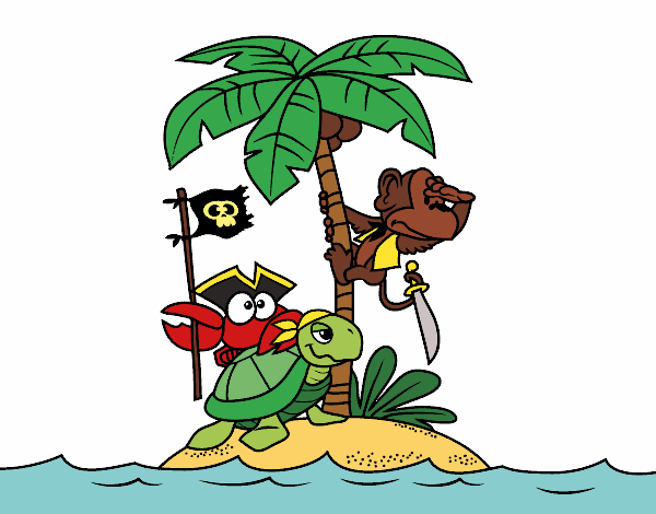 Isla pirata