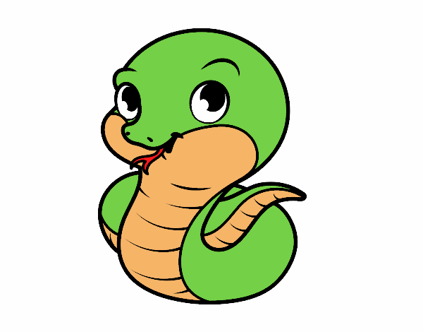 Serpiente bebé