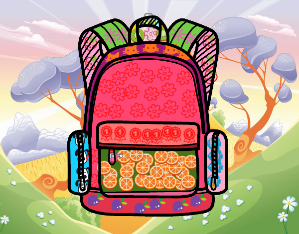 Dibujo Una mochila escolar pintado por Lorelai
