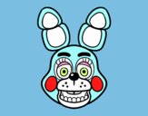 Cara de Toy Bonnie de Five Nights at Freddy's