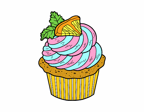 Cupcake de limón