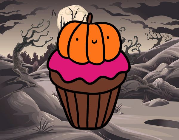 Halloween cupcake