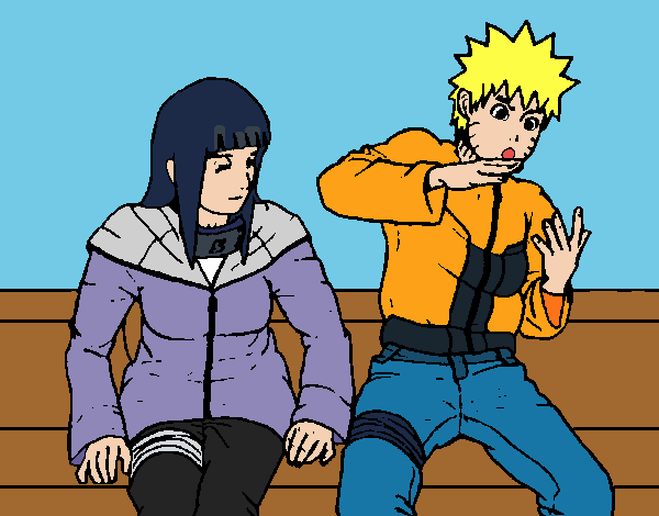 Hinata y Naruto