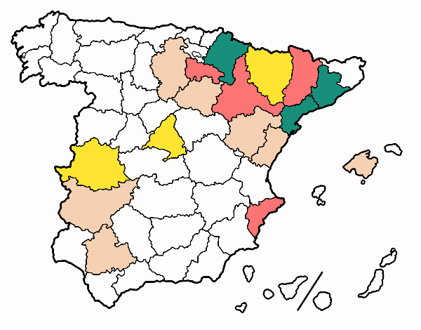 Las provincias de España