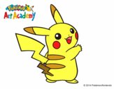 Pikachu de espaldas