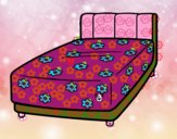 Dibujo Una cama pintado por Lorelai