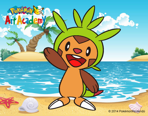 Chespin saludando