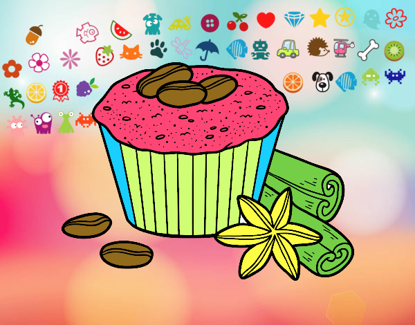 Cupcake de café