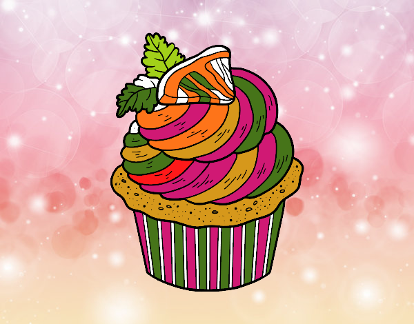 Cupcake de limón