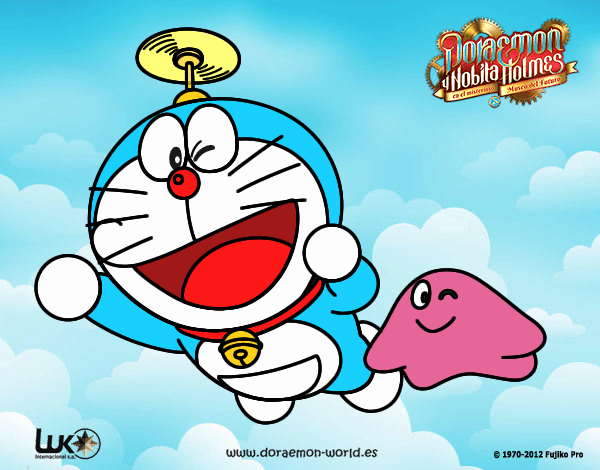 Doraemon volando