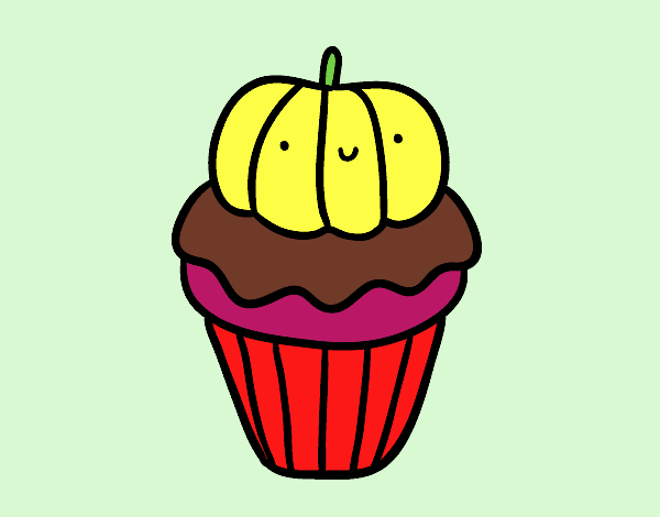 Halloween cupcake