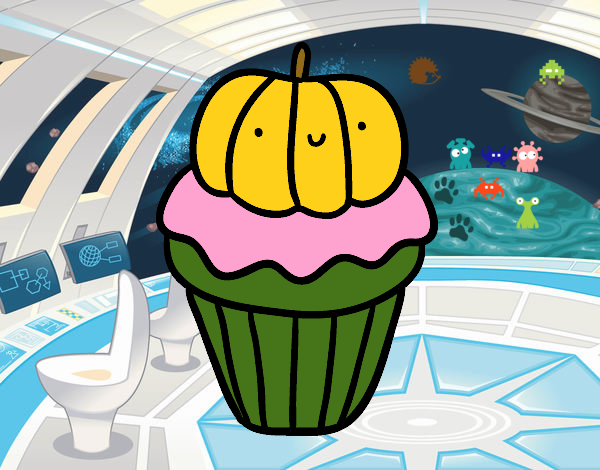 Halloween cupcake