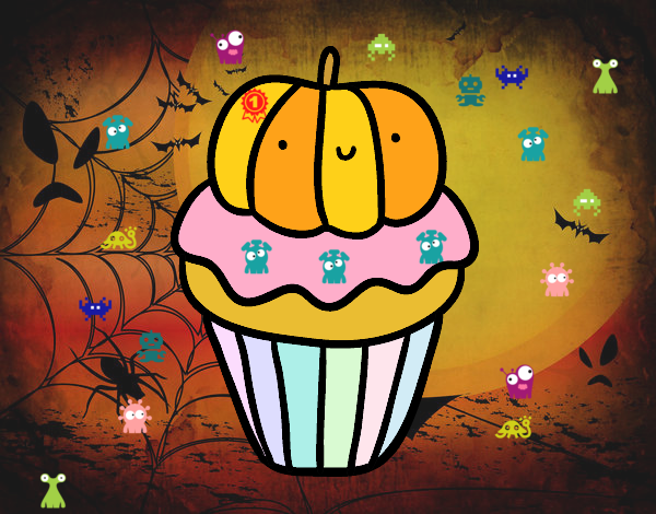 Halloween cupcake