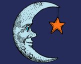 Luna y estrella