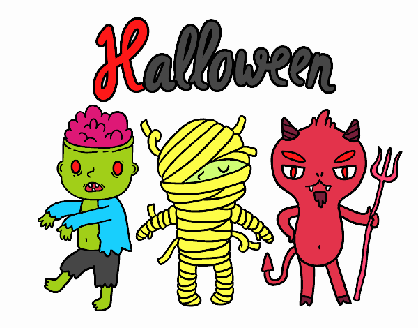 Monstruitos de Halloween