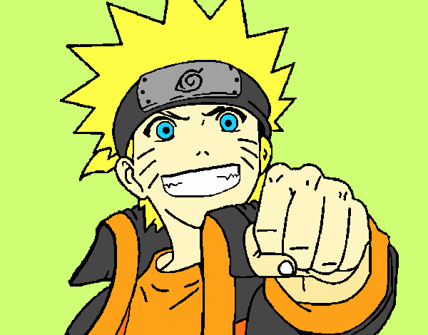 Naruto alegre