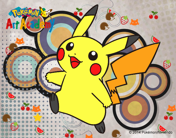 Pikachu en Pokémon Art Academy