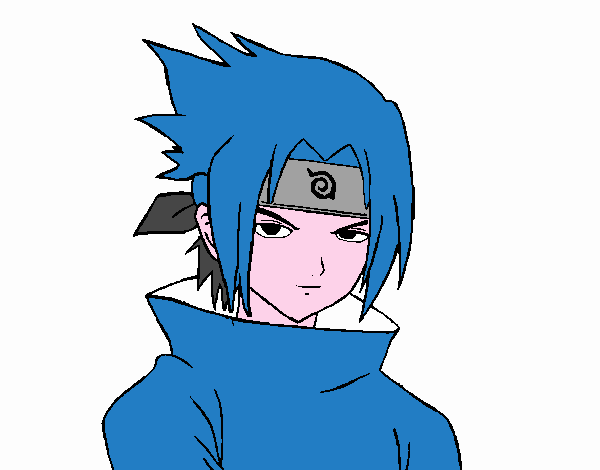 Sasuke enfadado