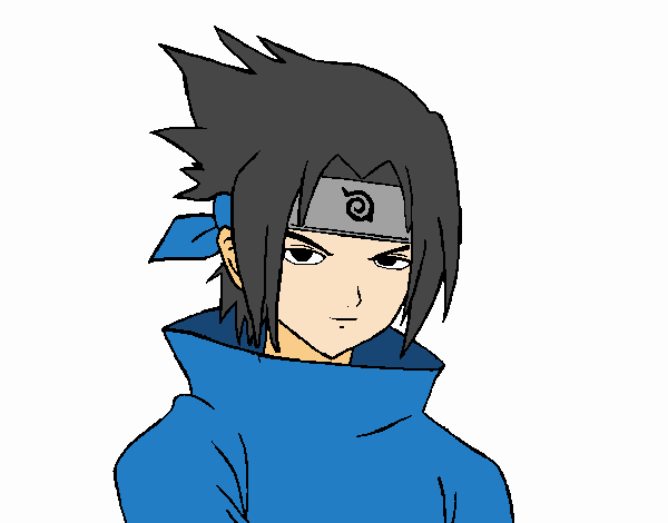 Sasuke enfadado