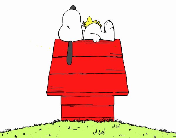 Snoopy durmiendo