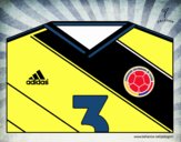 Camiseta del mundial de fútbol 2014 de Colombia