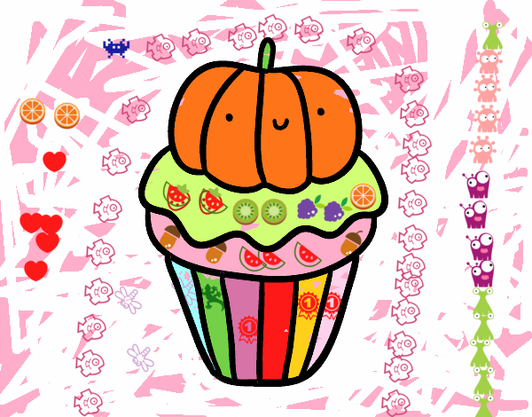 Halloween cupcake