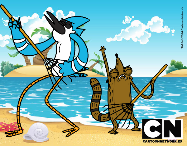 Mordecai y Rigby