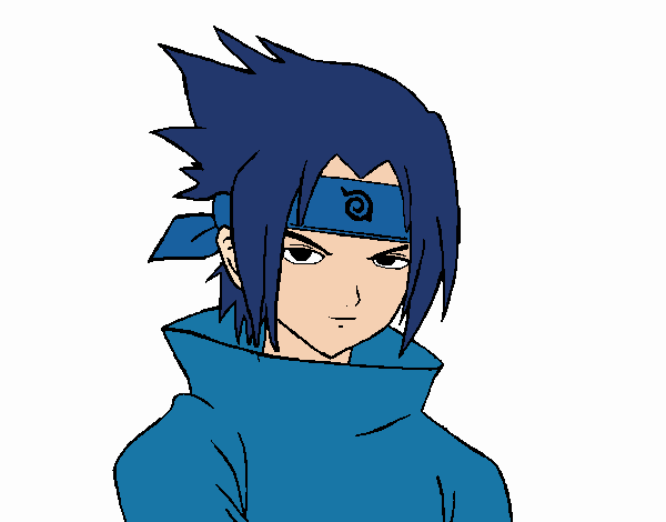 Sasuke enfadado