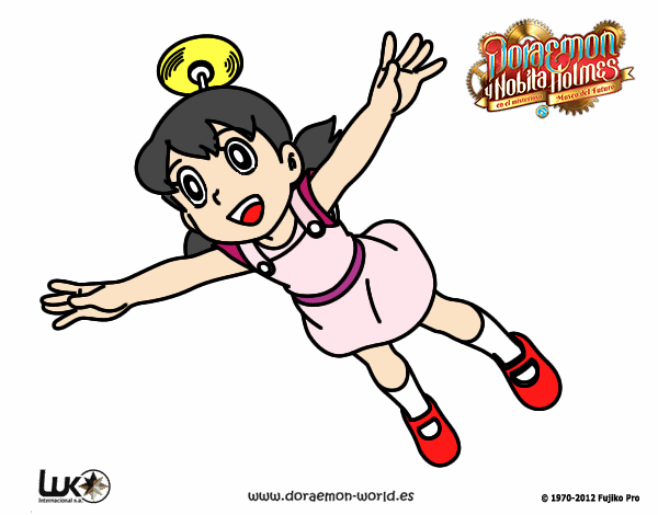 Shizuka volando