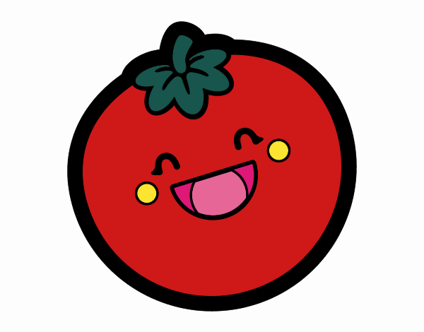 Tomate sonriente