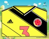 Camiseta del mundial de fútbol 2014 de Colombia