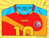 Camiseta del mundial de fútbol 2014 de Costa Rica