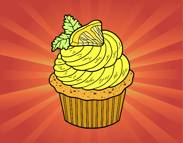 Cupcake de limón