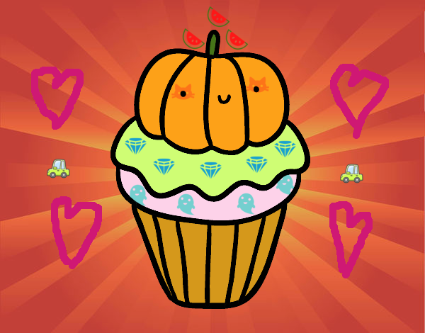 Halloween cupcake