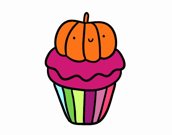 Halloween cupcake