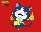 Jibanyan feliz